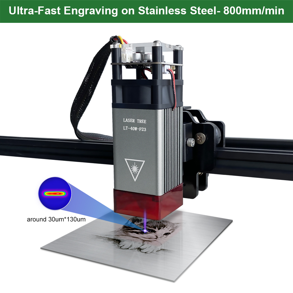 Módulo Laser LASER TREE 5W 10W - 20W Laser Engraver Module Upgrade avaliação e preço